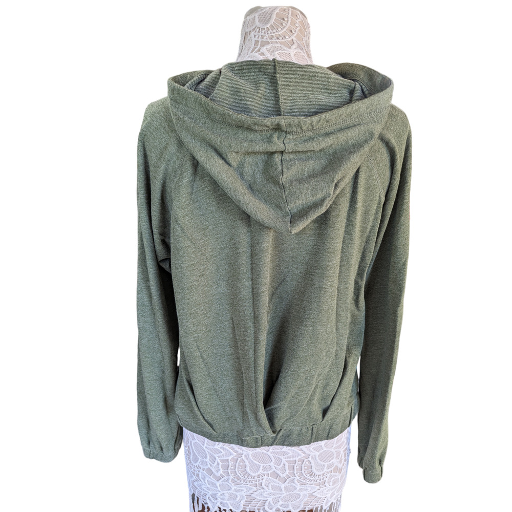 Z by Zella Zip Up Soft Hoodie, Green - Picture 3 of 6